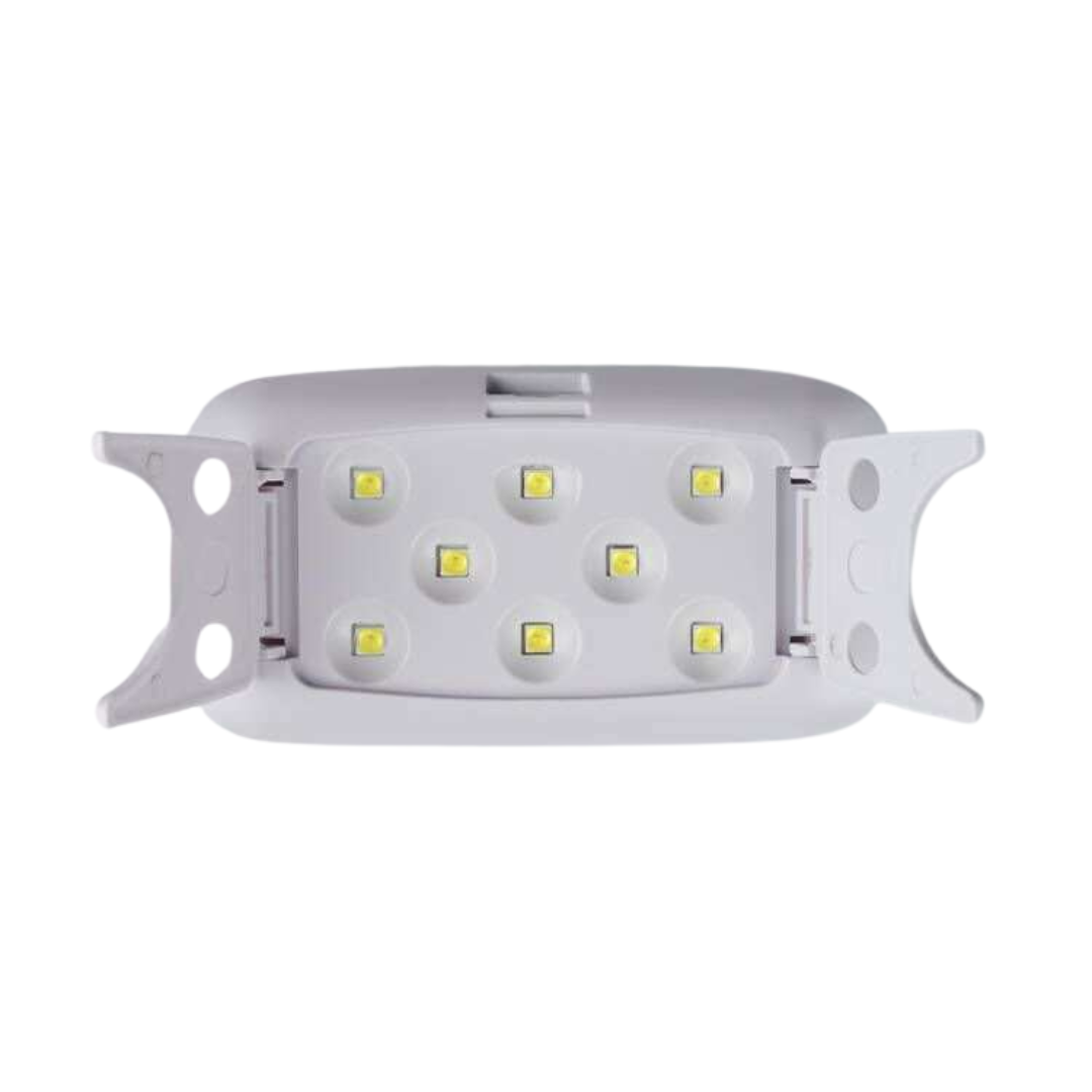 Underside of UV light for gel nails