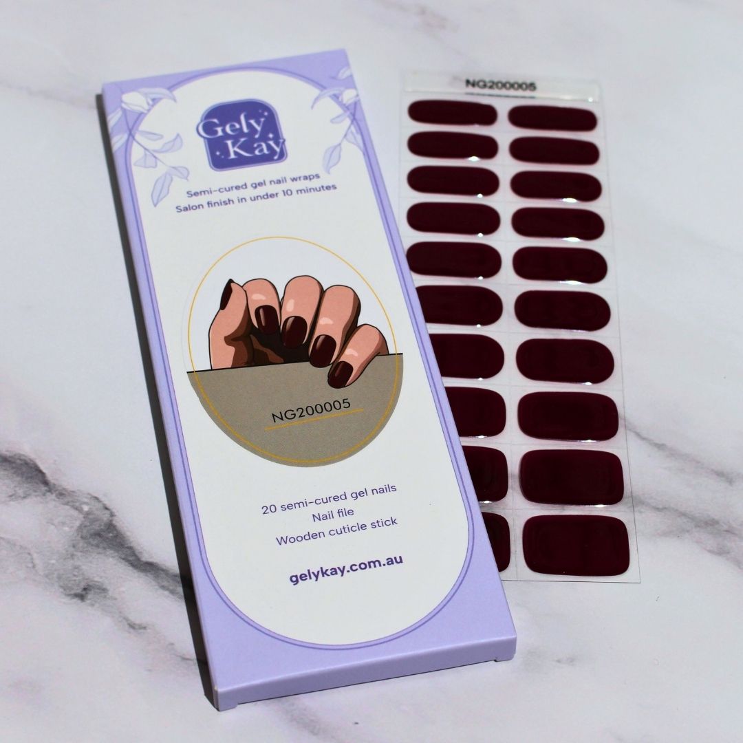 Scarlet Sensation Semi Cured Gel Nail Kit