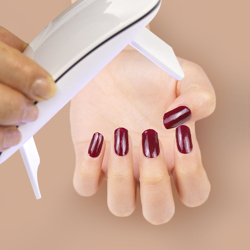 Scarlet Sensation Semi Cured Gel Nail Kit