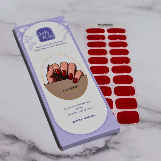 Rouge Semi Cured Gel Nail Kit