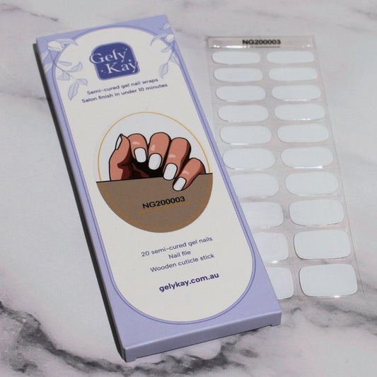 Blanc Semi Cured Gel Nail Kit