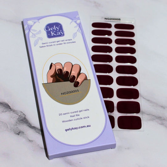 Scarlet Sensation Semi Cured Gel Nail Kit