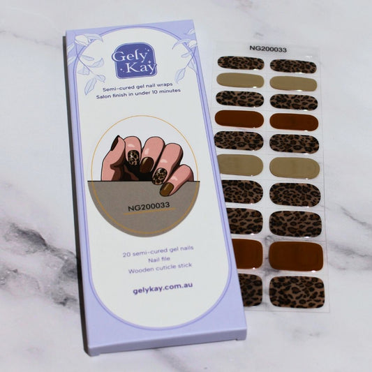 Jungle Queen Semi Cured Gel Nail Kit