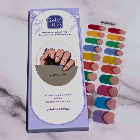Colour Poppin Semi Cured Gel Nail Kit