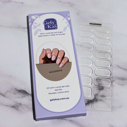 Clear As Day Semi Cured Gel Nail Kit