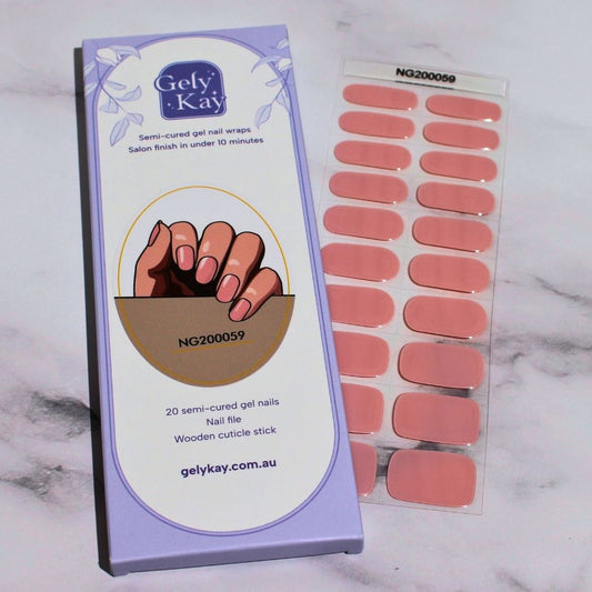 In the Nude Semi Cured Gel Nail Kit