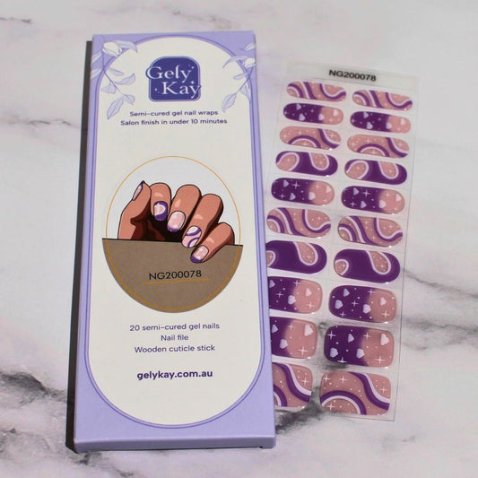 Disco Party Semi Cured Gel Nail Kit