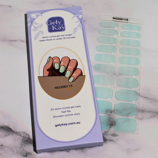 Sugar Coat - Green Semi Cured Gel Nail Kit