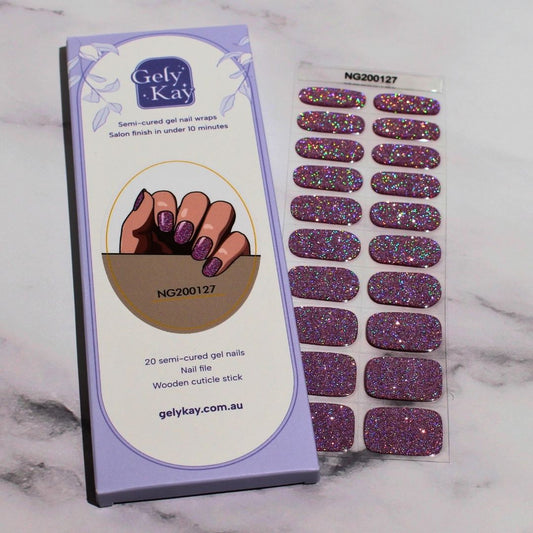 Pink Prism Semi Cured Gel Nail Kit
