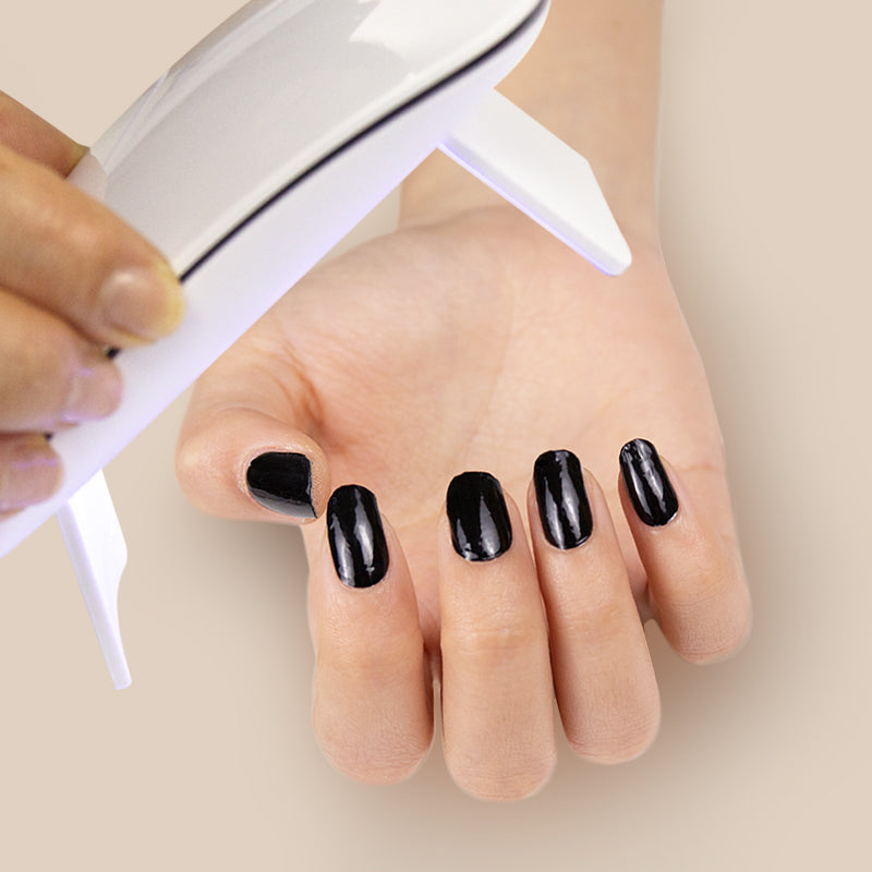 Noir Semi Cured Cured Gel Nail Kit